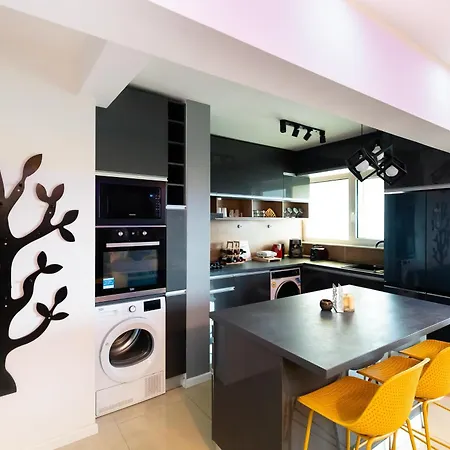 Lazys Haven Modern 3r In Center דירה